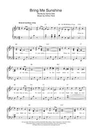 Browse our 14 arrangements of cover me in sunshine. sheet music is available for piano, voice, guitar and 26 others with 8 scorings in 3 genres. Bring Me Sunshine By Arthur Kent Digital Sheet Music For Piano Vocal Download Print Hx 358763 Sheet Music Plus