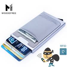 Mens wallet authentic, minimalist metal rfid blocking wallet with cash strap, wallet for men, rfid minimalist wallet, slim wallet for mens. Aluminum Wallet With Elasticity Back Pocket Id Card Holder Rfid Blocking Mini Slim Wallet Automatic Pop Up Credit Card Case Box Bazzzor Malaysia