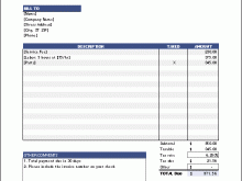 52 Customize Our Free Microsoft Excel Invoice Template Maker For Microsoft Excel Invoice Template Cards Design Templates