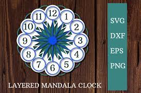 Free Free 191 Layered Mandala Clock Svg SVG PNG EPS DXF File