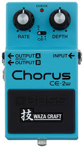 Boss Sd 1w Super Overdrive Waza Craft Special Edition Boss Ce 2w Waza Craft Special Edition Chorus Pedal