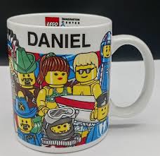 LEGO Imagination Center Coffee Cup Mug Orlando Personalized “DANIEL”!