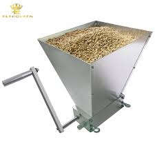 2017 Newest Stainless 2 Roller Barley Malt Mill Grain Grinder Crusher For Homebrew Wholesale Dropshipping Grain Mill Home Brewing Malt
