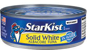 Click on each picture to view the full resolution image. Solid White Albacore Tuna In Water Can Starkist