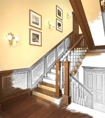 Treppenhaus streichen und neu gestalten. Treppenhaus Renovieren Treppenhaus Tapezieren Treppenhaus Farbe Indoor Designer Ihre Experten Fur Flussigtapete Baumwollputz