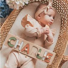 This is how you make a fun cardboard puzzle. Amazon Com Custom Name Puzzle By Busypuzzle Christmas Gift For Kids Name Puzzle With Pegs Montessori Toys Wooden Name Baby Shower Gift Personalized Baby Puzzle Name Puzzle Wooden Toy Nursery Decor Handmade
