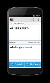 Afrikaans English Translator For Android Apk Download