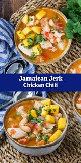 Jerk Chicken Chili Easy One Pan Meal Recipe Yummy Chicken Recipes Stew Recipes Dinner Recipes