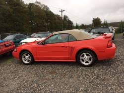This will be the last year of production for the mustang's mustang base models offer a choice of three packages: 1999 2004 Mustang Parts Cars