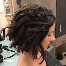 40 Gorgeous Braided Hairstyles For Short Hair Short Wedding Hair Short Hair Updo Braids For Short Hair