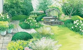 Ein Garten Wird Erwachsen Garten Design Plane Landschaftsplane Garten Design