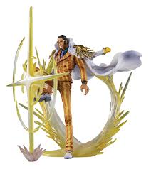 Admiral is the second highest rank in the marines organization, senior to a vice admiral and junior to the fleet admiral. Aug199150 One Piece Three Admirals Borsalino Kizaru Figuarts Zero Af Previews World