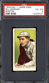 1909-11 American Caramel E90-1 Bill Sweeney (Boston)