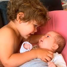 Smitten but sleep-deprived! Sam Wallace and fiancée Sarah are