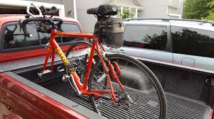 The stake pocket rack can handle loads up to 500 lbs, it is not just a lumber rack, ladder rack from breedlove mounts , the ezn pick up truck stake pocket bracket solid aluminum with the bike rack we had mounted to our travel trailer's bumper was slowly pulling the bumper off the frame. Pickup Bike Rack 5 Steps With Pictures Instructables