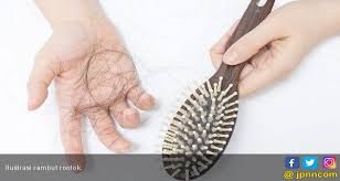 Karena rambut yang ada di atas kulit kepalanya rontok dan jatuh semua. Rambut Rontok Berhubungan Dengan Kanker Prostat Jpnn Com