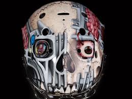 Carey price new ccm mask montreal daveart 2013. Ingoal Magazine On Twitter Part Man Part Machine Carey Price S New Cyborg Mask Pumps Knowledge Of Canadiens Legends Right Into The Brain And Was Such A Departure For The Habs Star We Wanted To