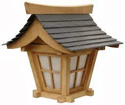 My Zen Garden The Green Lantern Wooden Lanterns Roof Lantern Diy Lanterns
