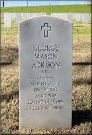 CPL George Mason Adkison (1930-2013)