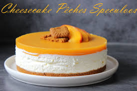Réduisez en miette vos spéculoos à l'aide d'un robot ou d'un mortier et réservez ; Cheesecake Peche Et Speculoos Sans Cuisson Ingenieuse Patisserie