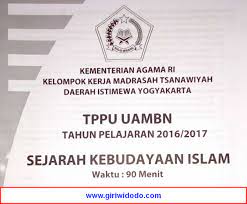 Dan untuk copy paste diperbolehkan asal digunakan untuk belajar anak didik kita. Soal Tppu Uambn Mts Diy 2017 Ski Giri Widodo