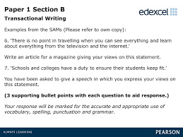 Greeting cards and quality writing paper, often have areas that have been embossed. Pearson Edexcel International Gcse Ppt Download