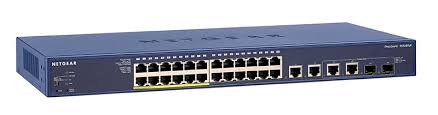 Netgear Fs728tlp Prosafe 24 Port Fast Ethernet Smart Switches With Poe And 4 Gigabit Uplinks Netguardstore Com Au