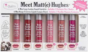 Thebalm The Balm Meet Matte Hughes Mini Liquid Lipstick Set Vol 3 Liquid Lipstick Set Lipstick Set Lipstick