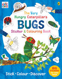 My finished seahorse project is on the right. The Very Hungry Caterpillar S Bugs Sticker And Colouring Book By Eric Carle Penguin Books Australia