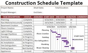 Calendar 2021 uk free printable microsoft excel templates. Construction Schedule Template Free Download Excel Csv Pdf