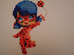 Coccinelle Miraculeuse Perler Bead Art Etsy Perler Bead Disney Bead Art Pearler Bead Patterns