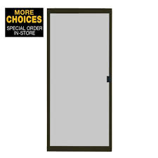How to trim or cut down a sliding screen door. Unique Home Designs 36 In X 80 In Adjustable Fit White Metal Sliding Patio Screen Door Ispm500036wht The Home Depot