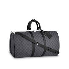 Giveaway video how to enter. Keepall Bandouliere 55 Damier Graphite Canvas Travel Louis Vuitton