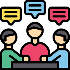 Listing of 110 meeting icons. Free Meeting Icon Of Colored Outline Style Available In Svg Png Eps Ai Icon Fonts