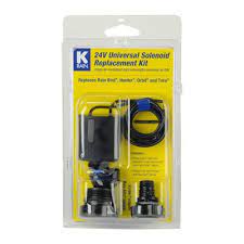 We also use rachio timers if the customer is looking for something with smartphone support. Replacement Solenoid With Rainbird Hunter Adapter 24v