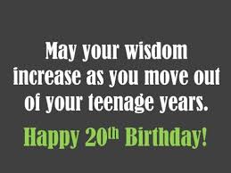 Funny Birthday Wishes For 20 Year Old Daughter 20th Birthday Wishes What To Write In A 20th Birthday Card Happy 20th Birthday 20th Birthday 20th Birthday Wishes