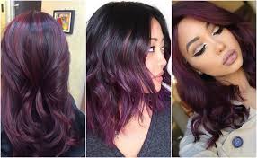 .hairstyle dye my hair hair hair styles purple hair cool hairstyles elegant hairstyles plum deep black cherry hair color. Everything You Need To Know About Plum Hair Dailybeautyhack