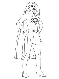 Jumanji, wonder favorite tv show(s): Alex Kara Danvers Supergirl Coloring Pages