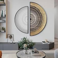 Set Of 2 Framed Wall Art Geometric Abstract Grey White Brown Round Print Painting Printable Wall Art Printable Art Wall Art Prints In 2020 Brown Wall Art Round Wall Art Frames On Wall Shop wayfair for all the best framed oversized wall art.