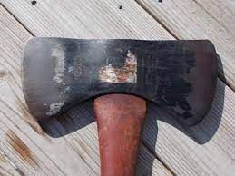 Vintage Plumb Double Bit Axe With Original Handle Still Has The Sticker Double Bit Axe Axe Axe Handle