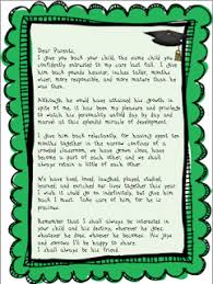 Kindergarten Lifestyle End Of Year Parent Letter Letter To Parents Notes To Parents Parents As Teachers