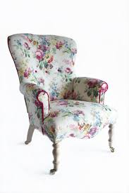 Vintage Fabric Armchair Sarah Moore Home Fabric Armchairs Armchair Armchair Vintage
