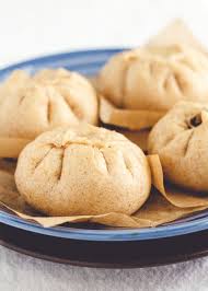 Black Sesame Whole Wheat Steamed Buns Super Nummy Recipe Steamed Buns Food Processor Recipes Food