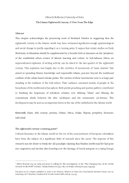 Ihr geburtstag steht an und sie planen eine größere feier, zu der sie stilvoll einladen möchten? Pdf The Islamic Eighteenth Century A View From The Edge