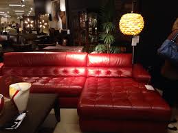 Sectional sofas makes great living room addition as well as suitable for office, customer waiting area. Help Me Decorate Around Red Leather Sectional