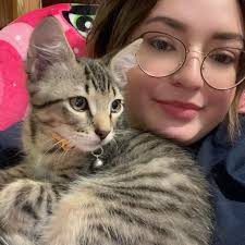 Adoption Update!!💗🏡🐾 Remember Mantis? He's now living his best life as  Meeko!🐱😻 His new family says he's the sweetest, most affectionate  cuddlebug-and they're already smitten! 🥰 He's formed a fast bond with