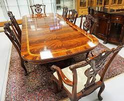 See more ideas about henredon furniture, henredon, furniture. Lot Henredon Historic Natchez Collection 10 Piece Figured Mahogany Dining Room Set Consisting Of A Table 8 Chairs And A Sideboard The Double Pedestal Dining Table Has A Banded Top And
