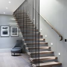 Exterior railings and handrails for stairs, porches, decks, and more railings come in different designs, built, and material, yet serves a common aluminum exterior railings have overtaken wrought iron and stainless steel as the material of choice for commercial and residential applications. 75 Beautiful Wood Stair Railing Pictures Ideas Houzz