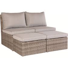 Lounge Set Zalma 3 Teilig Aus Polyrattan Sand Kaufen Bei Obi In 2020 Garten Lounge Lounge Gartenmobel Lounge