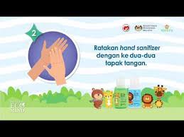 Phbs cuci tangan posts facebook lihat. 7 Langkah Menggunakan Hand Sanitizer Youtube